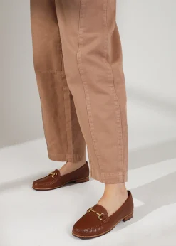 Best DANIEL Galtro Tan Smooth Leather Snaffle Loafers