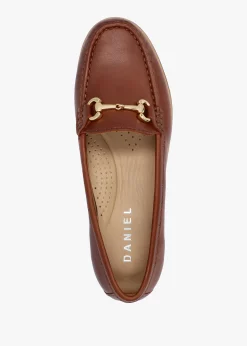 Best DANIEL Galtro Tan Smooth Leather Snaffle Loafers