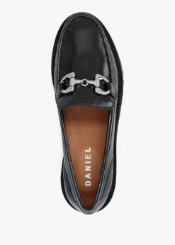 Best DANIEL Garrera Black Patent Leather Chunky Loafers