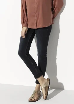 Online BIRKENSTOCK Gizeh Gold Birko-Flor Sandals