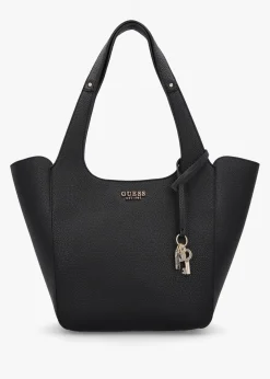 Discount GUESS Helina Black Tote Bag