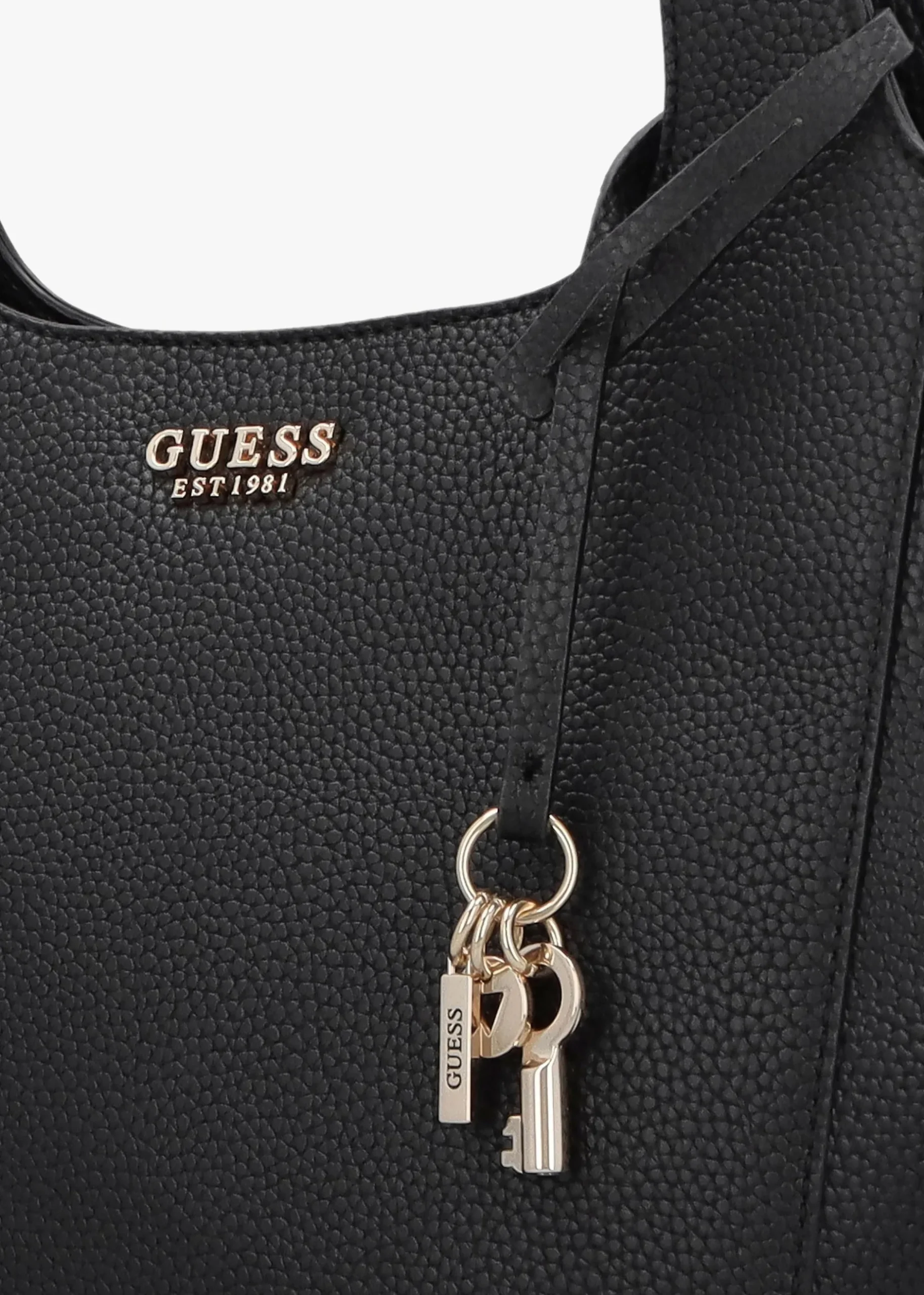 Discount GUESS Helina Black Tote Bag