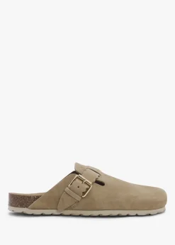 Online DANIEL Iclog Beige Suede Clogs
