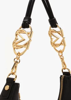 Hot LOVE MOSCHINO Jewel Nero Baguette Shoulder Bag