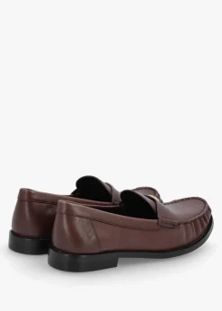 Outlet COACH Jolene Maple Leather Loafers