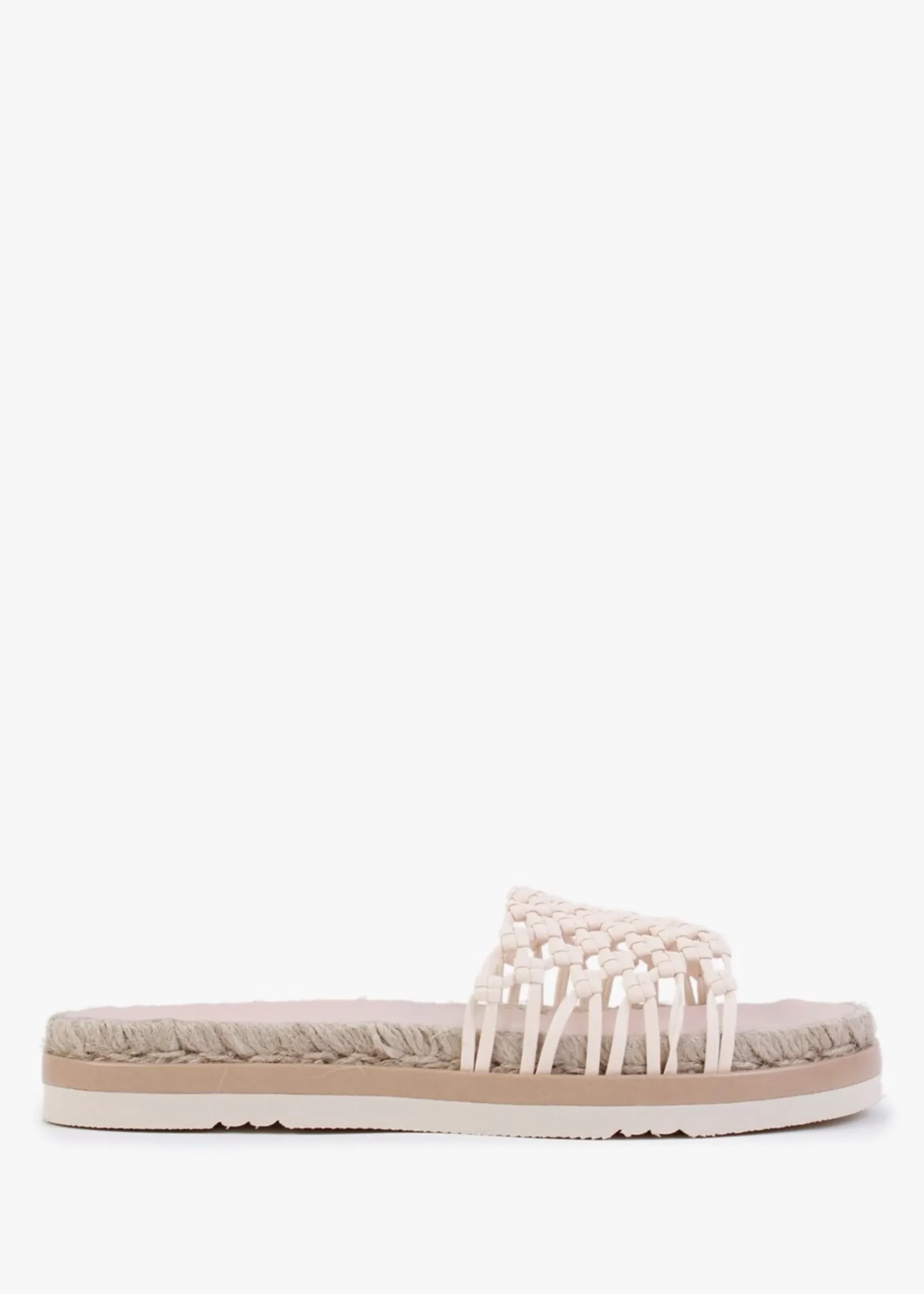 Online DANIEL Kule Cream Knotted Woven Mules