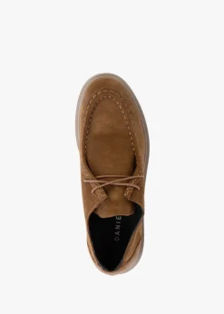 Clearance DANIEL Lally Tan Suede Lace Up Wallabee Shoes
