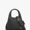Online COACH Lana 23 Black Leather Shoulder Bag