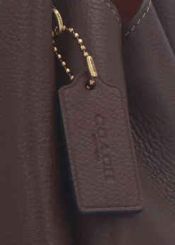 Hot COACH Lana 23 Brass Maple Leather Shoulder Bag