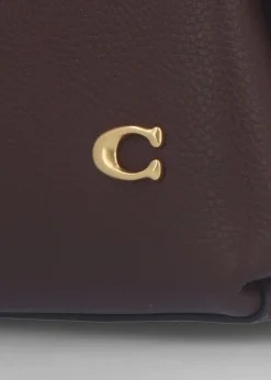 Hot COACH Lana 23 Brass Maple Leather Shoulder Bag