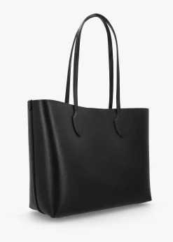 Best KATE SPADE Large Bleecker Black Leather Tote Bag