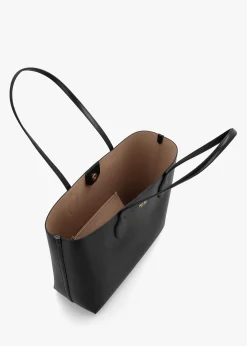 Best KATE SPADE Large Bleecker Black Leather Tote Bag