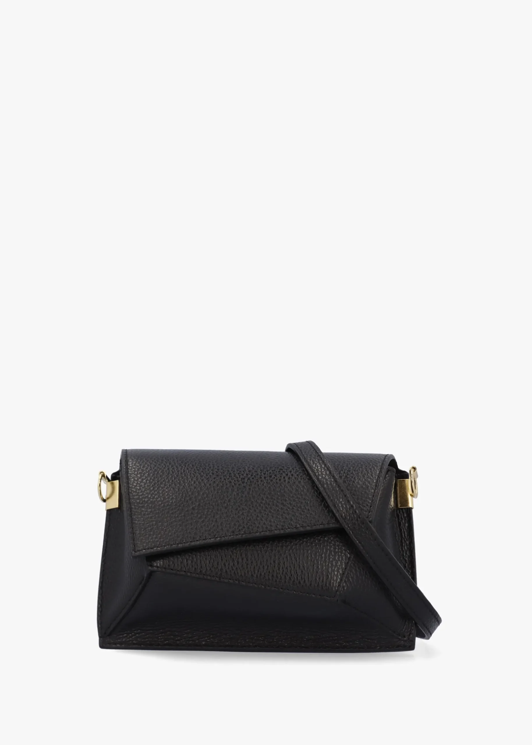 Fashion DANIEL Leonie Black Leather Cross-Body Bag