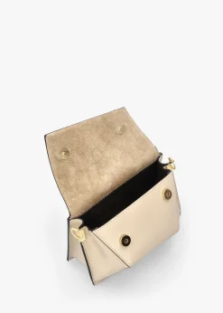Online DANIEL Leonie Cream Leather Cross-Body Bag