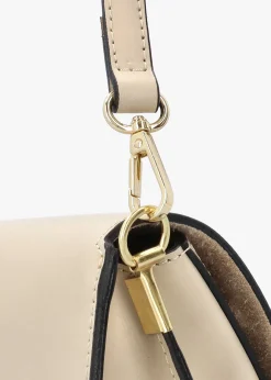 Online DANIEL Leonie Cream Leather Cross-Body Bag