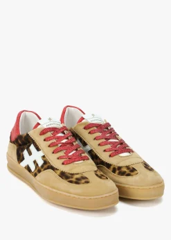 Online ANOTHER TREND Leopard Suede & Calf Hair Trainers