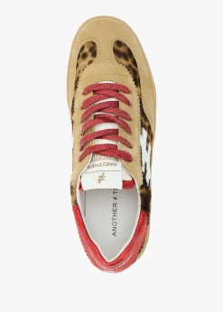 Online ANOTHER TREND Leopard Suede & Calf Hair Trainers