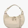 Outlet DANIEL Licia Cream Leather Slouchy Shoulder Bag
