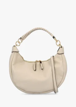 Outlet DANIEL Licia Cream Leather Slouchy Shoulder Bag