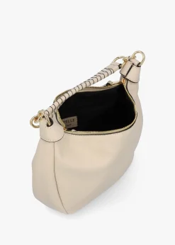 Outlet DANIEL Licia Cream Leather Slouchy Shoulder Bag