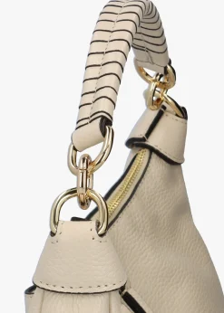 Outlet DANIEL Licia Cream Leather Slouchy Shoulder Bag