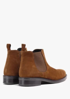 Outlet RIZZOLI Lowly Tan Suede Chelsea Boots