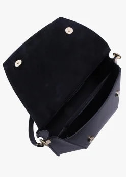 Sale DANIEL Lucia Black Leather Cross-Body Bag
