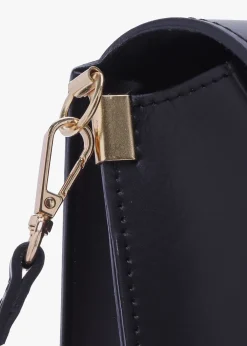 Sale DANIEL Lucia Black Leather Cross-Body Bag