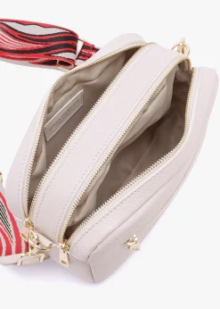 Hot DANIEL Lydia Beige Leather Camera Bag