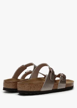 Fashion BIRKENSTOCK Mayari Graceful Taupe Birko-Flor Thong Sandals