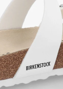 Online BIRKENSTOCK Mayari White Birko-Flor Thong Sandals