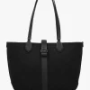 Best KATE SPADE Medium Spade Flower Jacquard Black Open Tote Bag