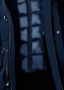 Sale MACKAGE Men’s Antoine 2 In 1 Recycled Down Navy Parka