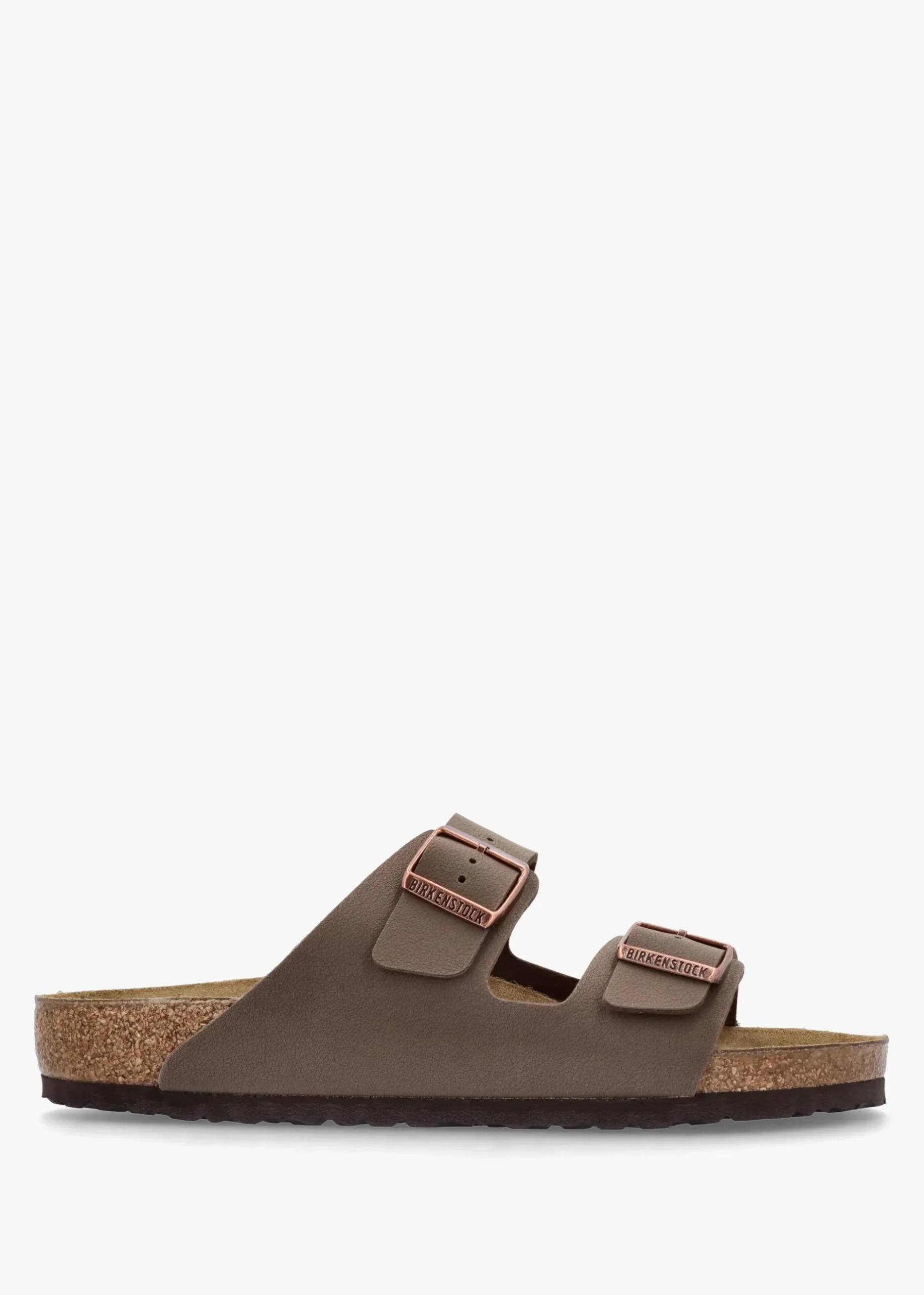 Fashion BIRKENSTOCK Men's Arizona Birko-Flor Mocca Two Bar Mules