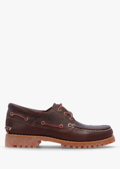 Sale TIMBERLAND Men’s Authentic Brown Leather Boat Shoes