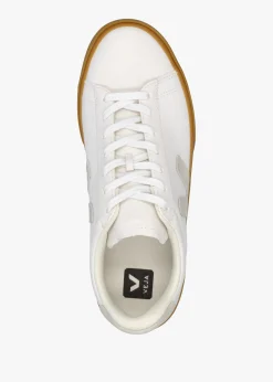 Clearance VEJA Men's Campo Chromefree Leather Extra White Natural Trainers