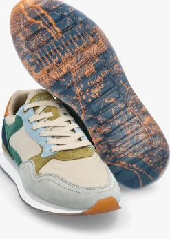 New HOFF Men's City Singapore Multicoloured Trainers