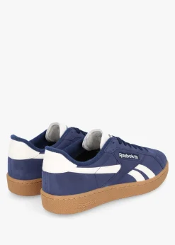 Fashion REEBOK Men's Club C Grounds Vector Navy Chalk Gum Suede Tennis Trainers