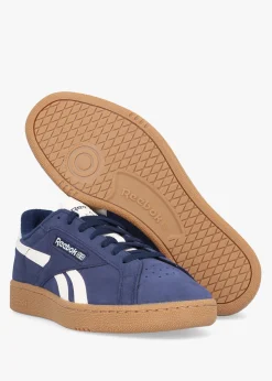 Fashion REEBOK Men's Club C Grounds Vector Navy Chalk Gum Suede Tennis Trainers