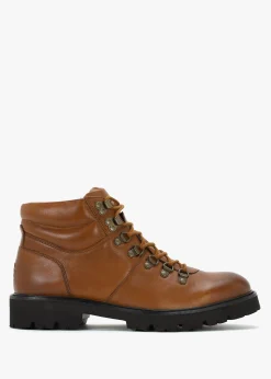 Online OLIVER SWEENEY Men’s Helford Dark Tan Leather Hiker Boots