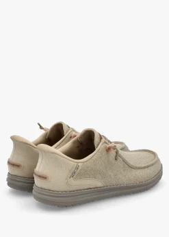 Hot SKECHERS Men’s Melson Slip Ins Coronado Taupe Shoes