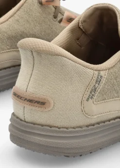 Hot SKECHERS Men’s Melson Slip Ins Coronado Taupe Shoes