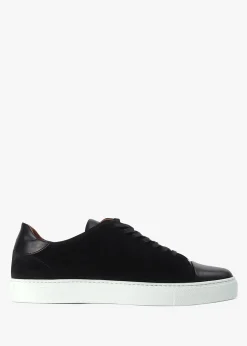 Sale OLIVER SWEENEY Men’s Ossos Black Suede Trainers