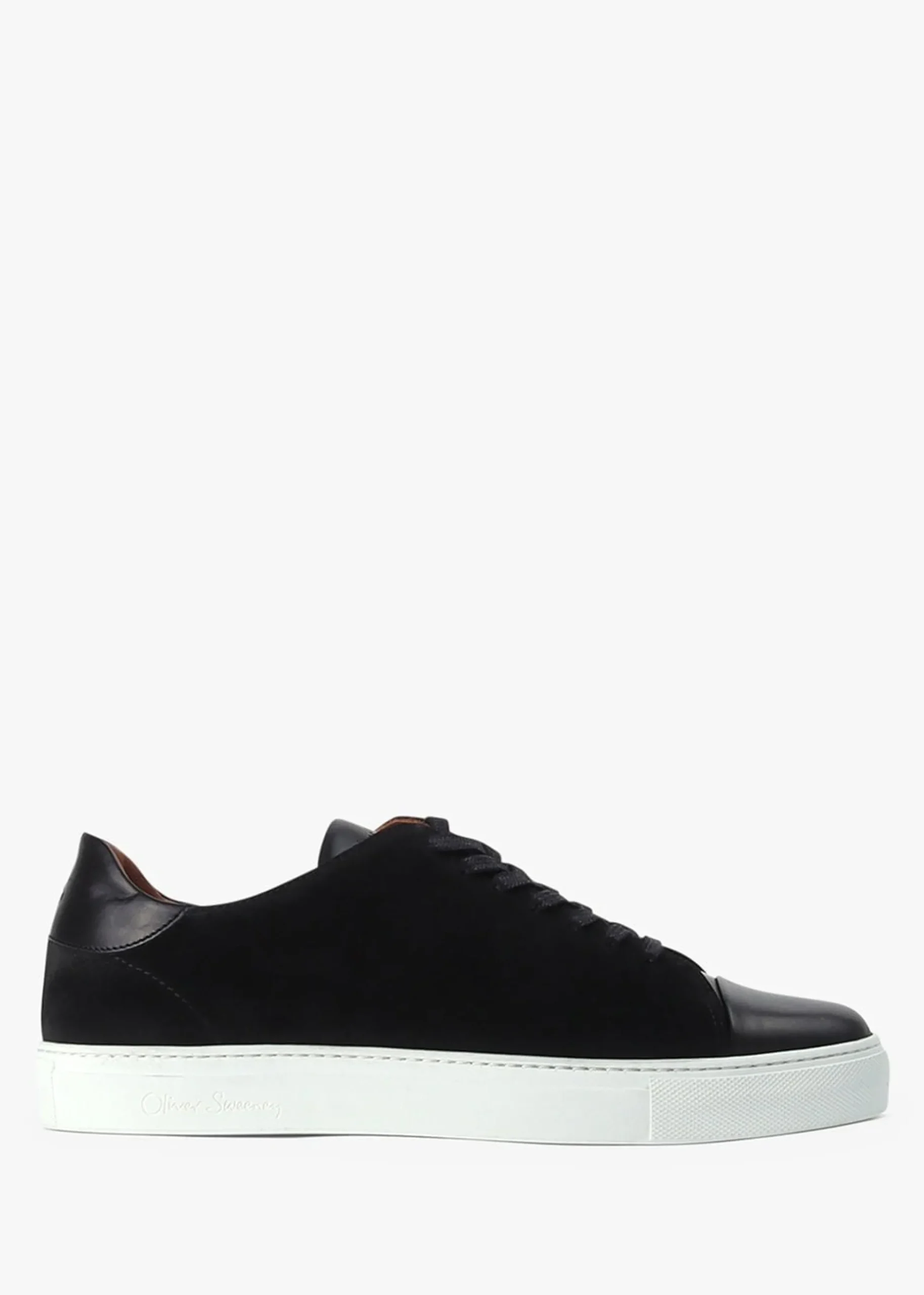 Sale OLIVER SWEENEY Men’s Ossos Black Suede Trainers