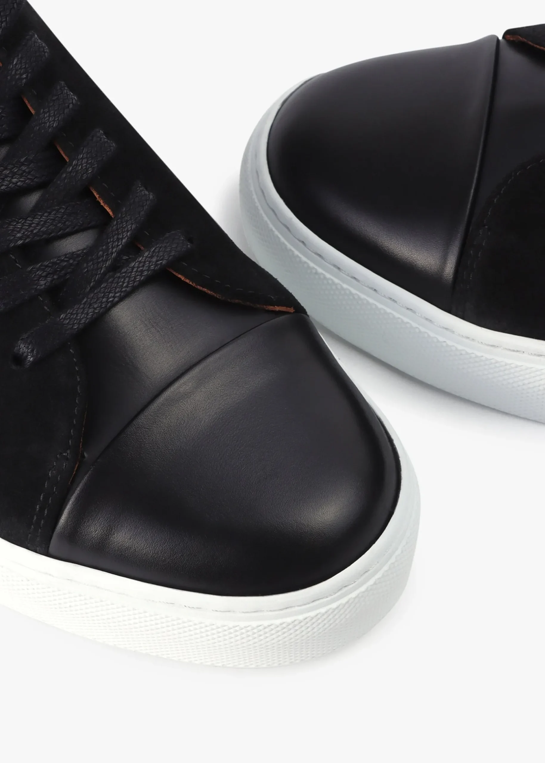 Sale OLIVER SWEENEY Men’s Ossos Black Suede Trainers