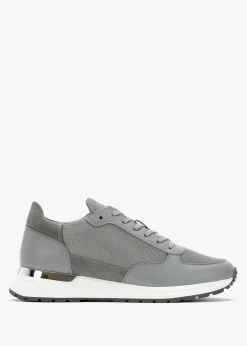 Best MALLET Men’s Popham Lite Grey Silver Trainers