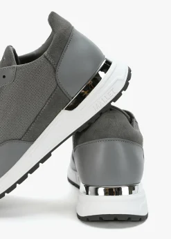 Best MALLET Men’s Popham Lite Grey Silver Trainers
