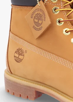 Clearance TIMBERLAND Men’s Premium 6 Inch Yellow Black Waterproof Boots