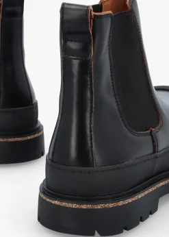 Clearance BIRKENSTOCK Men’s Prescott Black Waxy Leather Chelsea Boots