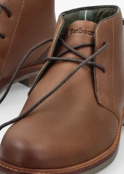 Best BARBOUR Men’s Readhead Timber Tan Leather Chukka Boots